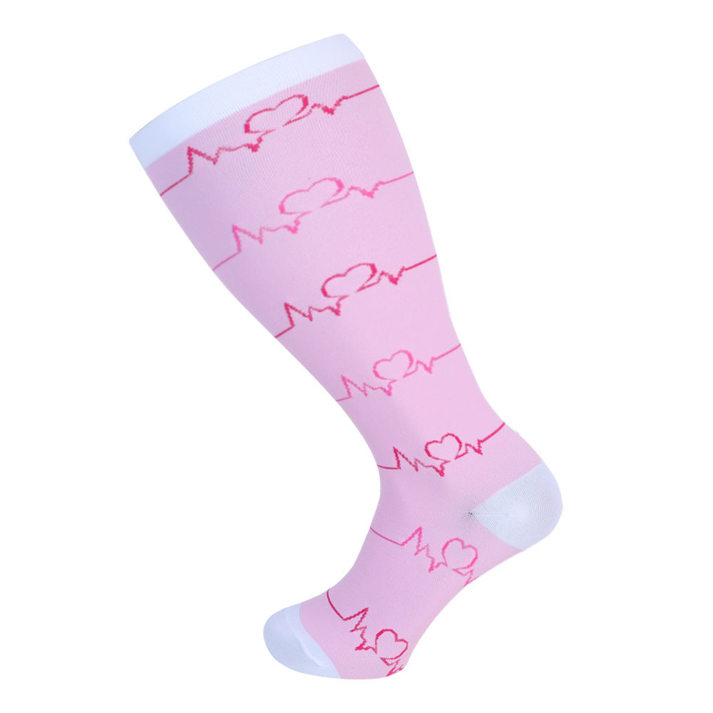 Plus Size Compression Socks ECG