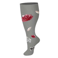 Gray red flower