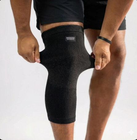 Premium Bamboo Knee Sleeve (Single)