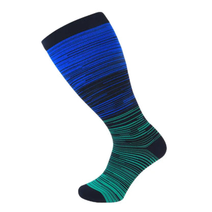 Boons™ Wide Compression Socks - Stripes
