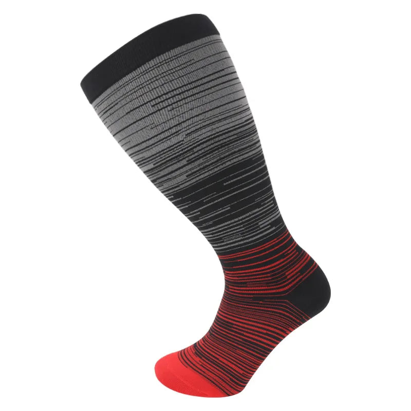 Boons™ Wide Compression Socks - Stripes