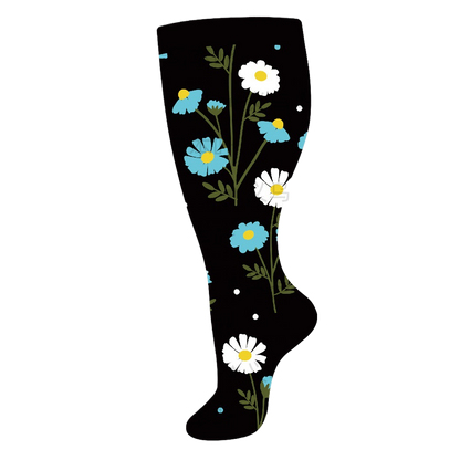 Black White Daisy